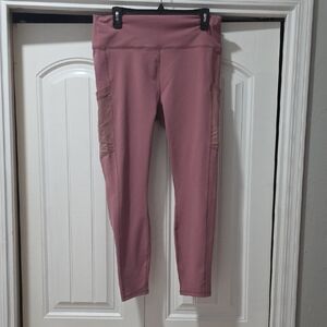 Fabletics Pink Leggings Powerhold